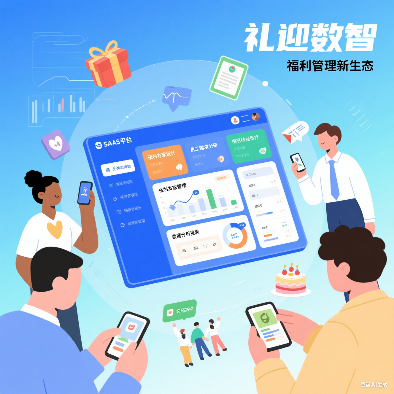 福励型公司 SaaS 平台：如何助力企业突破福利管理困境—— 以礼迎数智平台为例